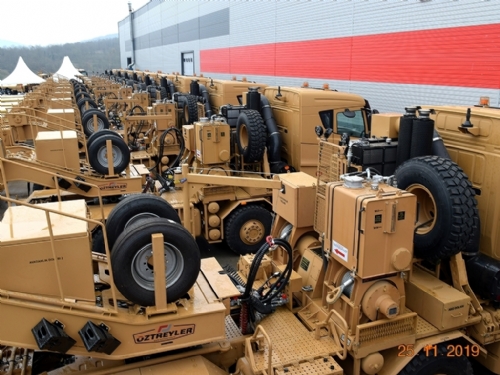 Halat Tamburu-Tank Taşıyıcı Araç