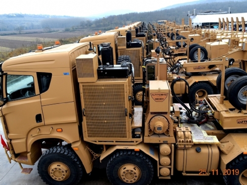 Halat Tamburu-Tank Taşıyıcı Araç