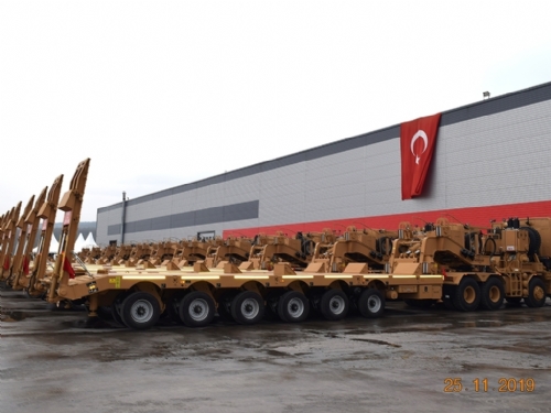 Halat Tamburu-Tank Taşıyıcı Araç