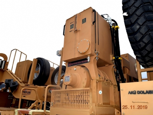 Halat Tamburu-Tank Taşıyıcı Araç