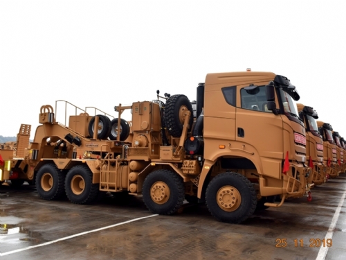 Halat Tamburu-Tank Taşıyıcı Araç