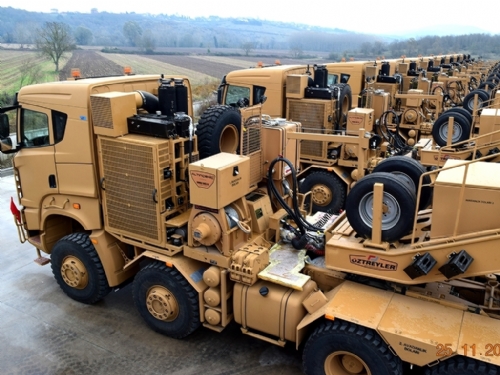 Halat Tamburu-Tank Taşıyıcı Araç