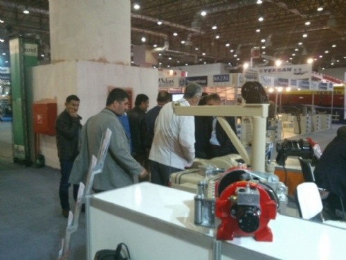 ARÜSDER Halat Tamburu Hammer Winch