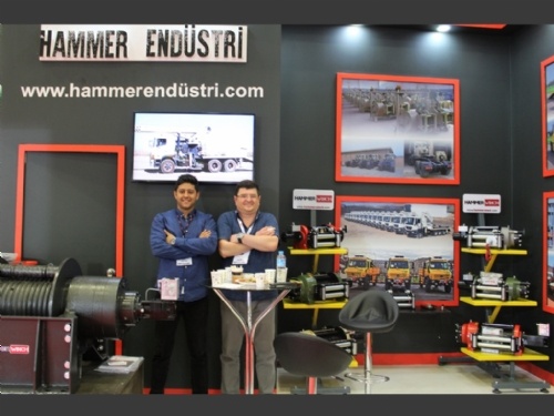 IDEF 17 Halat Tamburu Hammer Winch