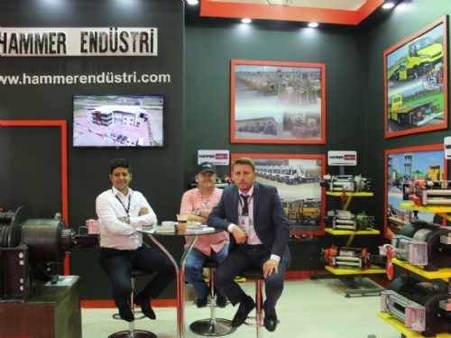 IDEF 17 Halat Tamburu Hammer Winch