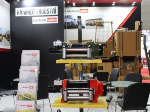 IDEF 19 Halat Tamburu Hammer Winch