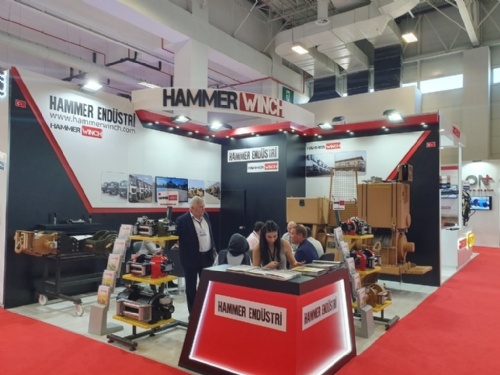 IDEF 19 Halat Tamburu Hammer Winch