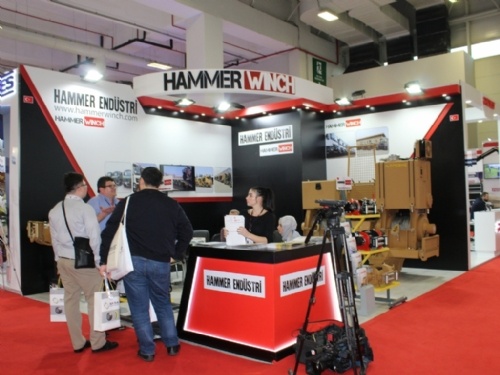 IDEF 19 Halat Tamburu Hammer Winch