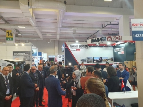 IDEF 19 Halat Tamburu Hammer Winch