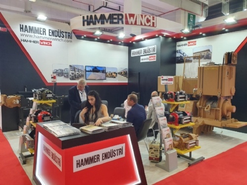 IDEF 19 Halat Tamburu Hammer Winch