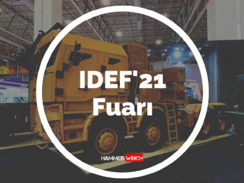 IDEF'21-Hammer Winch Halat Tamburu